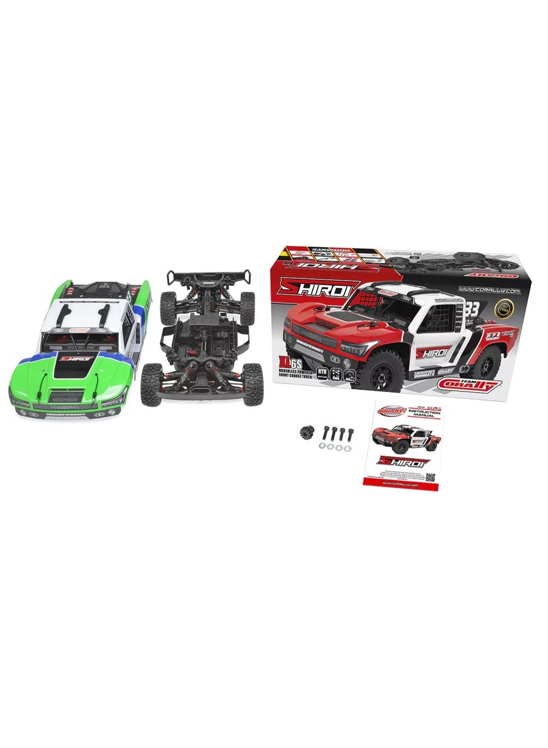 Team Corally Shiroi XP 6S 1/8 4WD Short Course Truck RTR – Brushless 6S Power, (COR00278-R) - Image 4